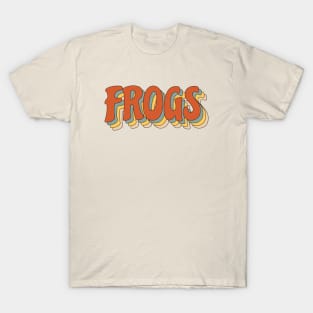 FROGS - Aesthetic Retro T-Shirt